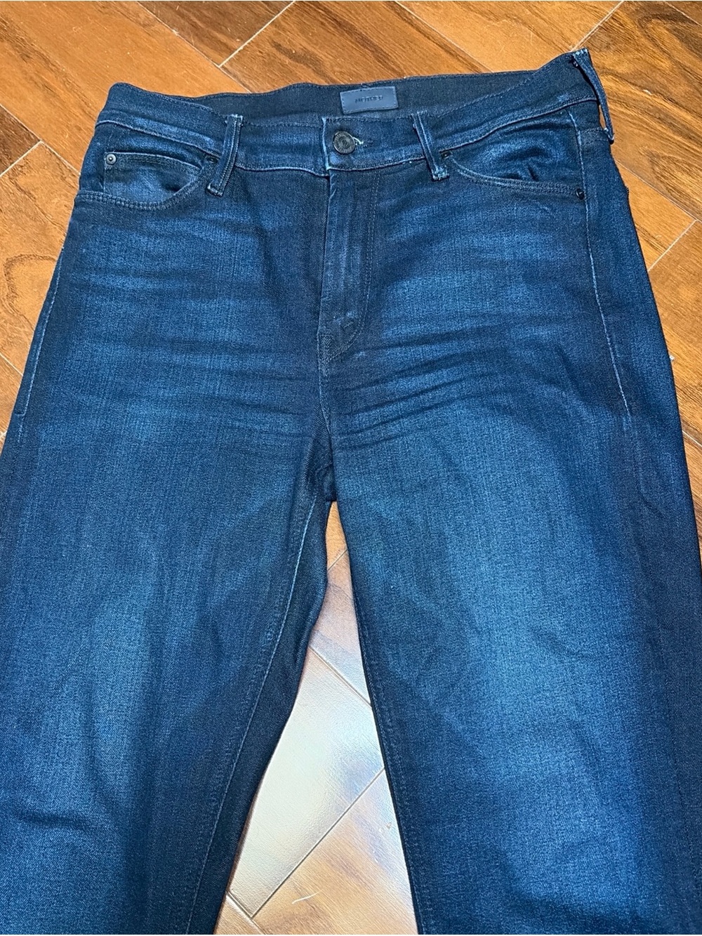 Mother Mid Rise Dazzler Ankle Jeans